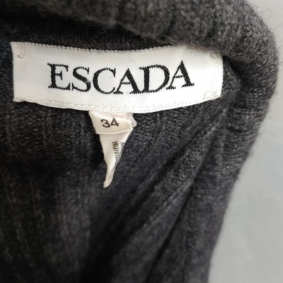 ESCADA cashmere full zip cardigan XS - Picture 8 of 14